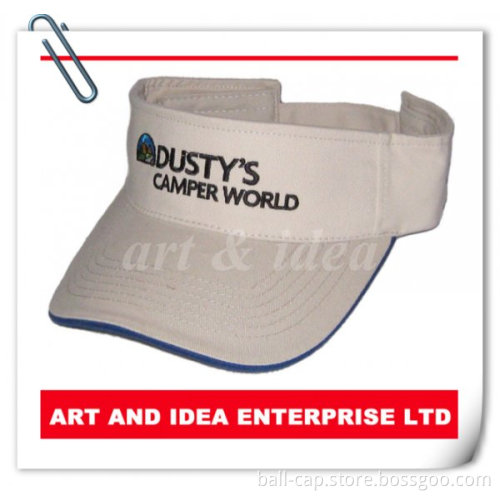 3D Embroidery Sun Visor
